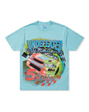 UNDEFEATED STOCK CAR S/S TEE  LT BLUE