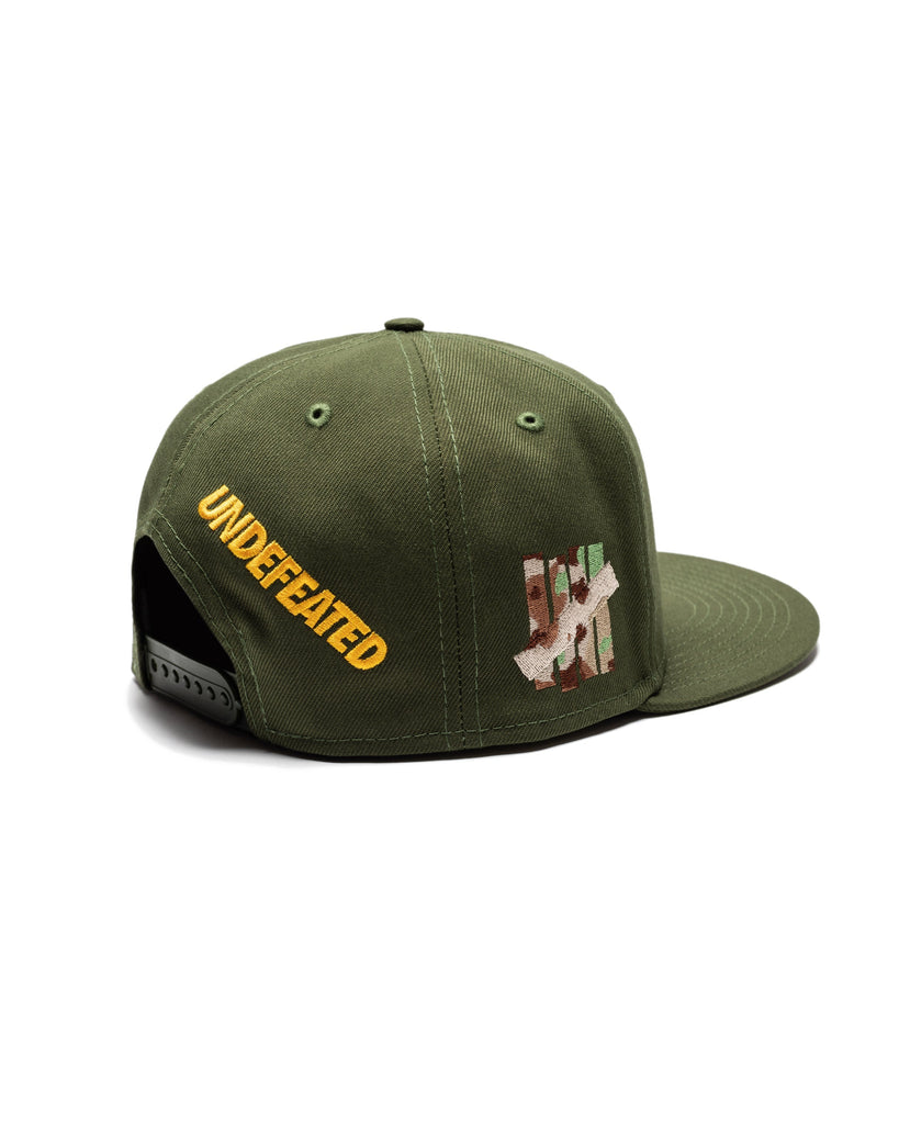 UNDEFEATED X NE MULTI LOGO SNAPBACK