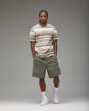 UNDEFEATED SCRIPT STRIPED S/S TEE