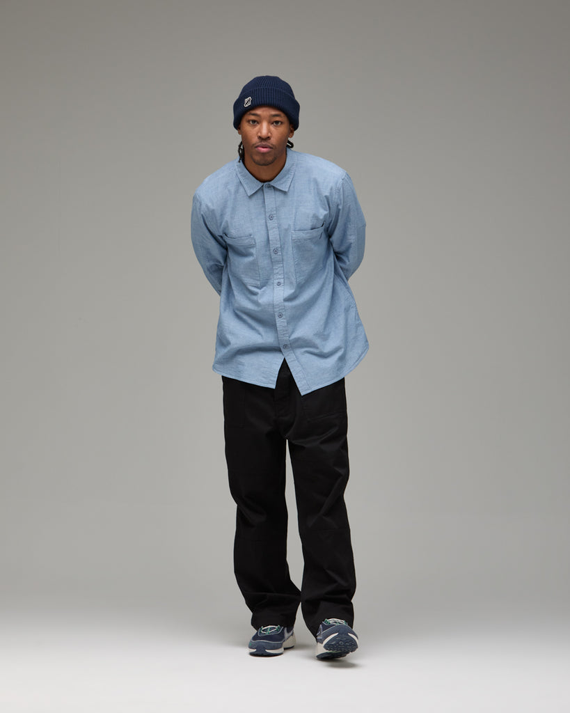 UNDEFEATED CHAMBRAY L/S SHIRT