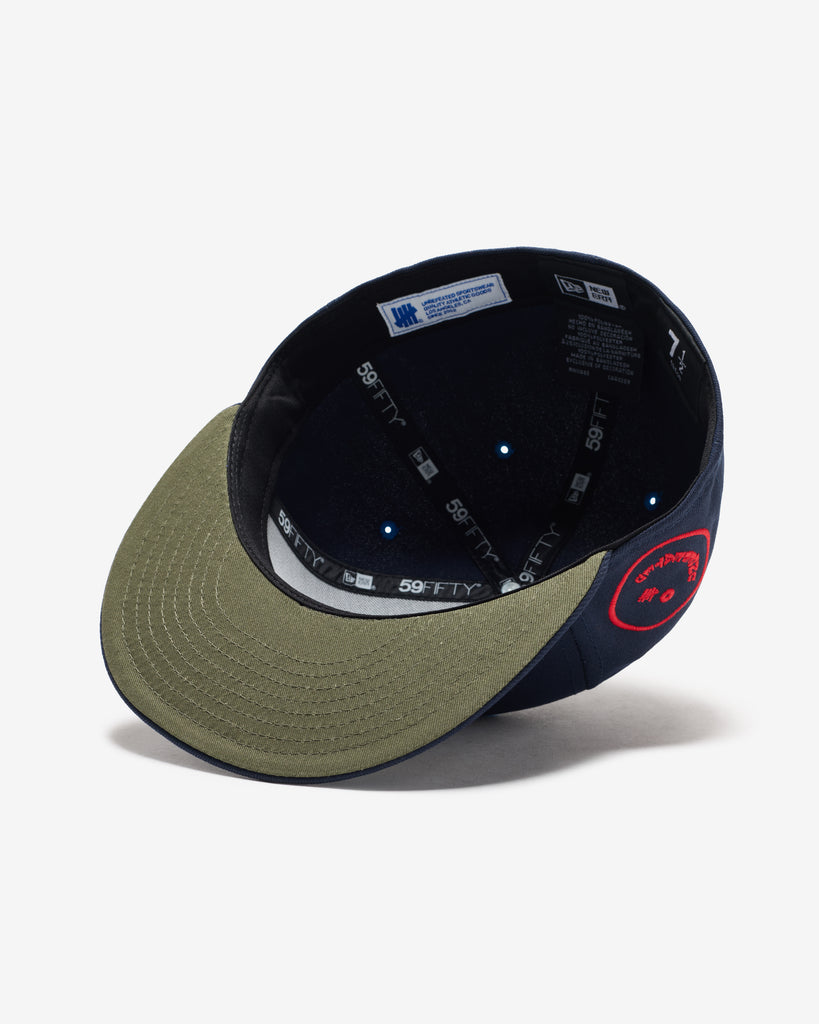 UNDEFEATED X NE ICON HAPPY FITTED