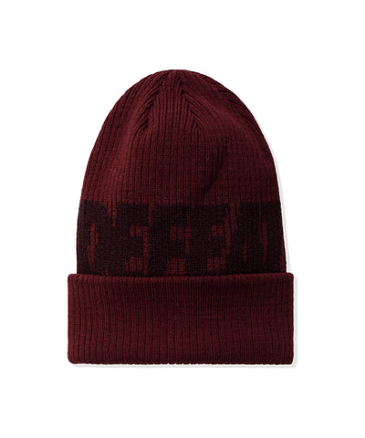 UNDEFEATED JACQUARD LOGO BEANIE