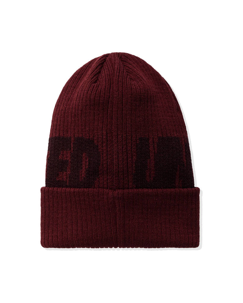 UNDEFEATED JACQUARD LOGO BEANIE