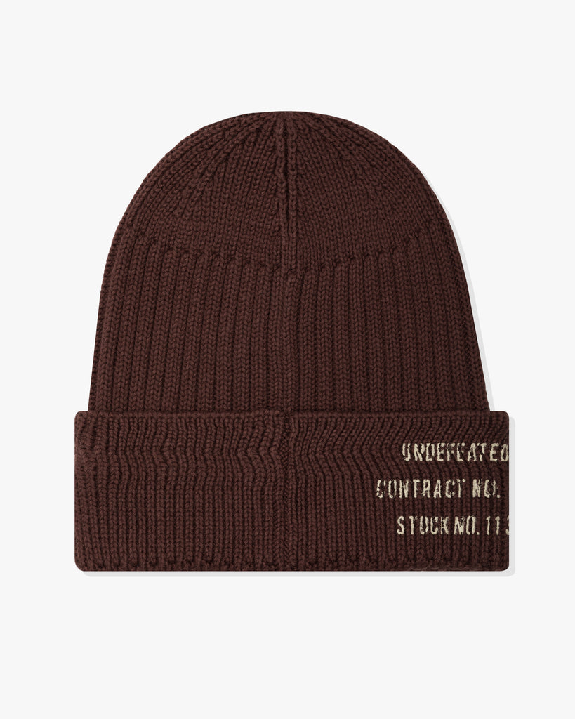 UNDEFEATED MILITARY CUFF BEANIE
