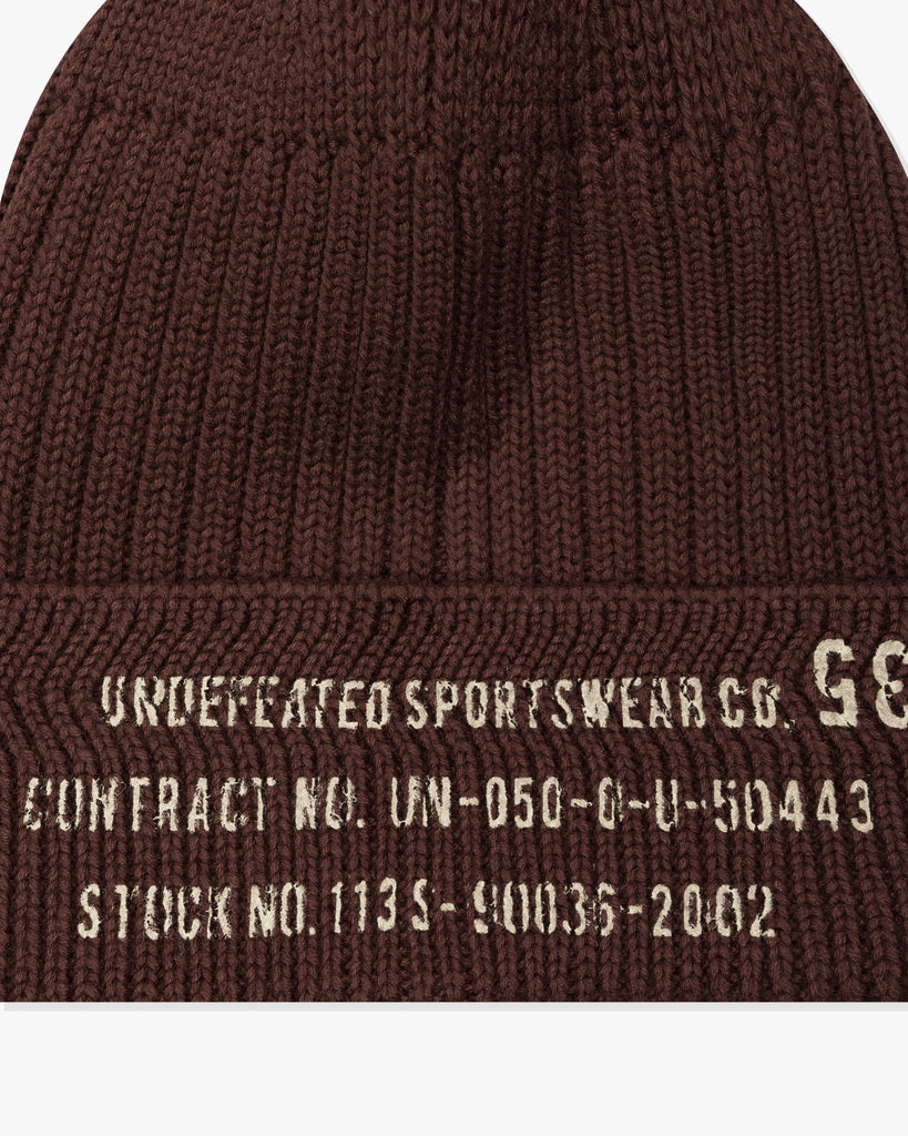 UNDEFEATED MILITARY CUFF BEANIE