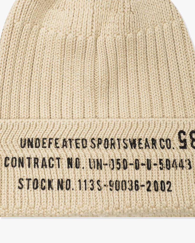 UNDEFEATED MILITARY CUFF BEANIE