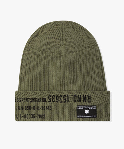 UNDEFEATED MILITARY CUFF BEANIE