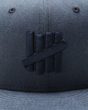UNDEFEATED x NE ICON CANVAS FITTED