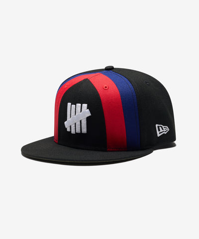 UNDEFEATED X NE STRIPE SNAPBACK