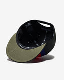 UNDEFEATED X NE STRIPE SNAPBACK