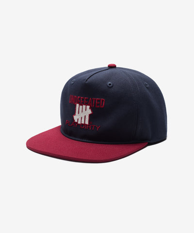 UNDEFEATED PLAY DIRTY SNAPBACK
