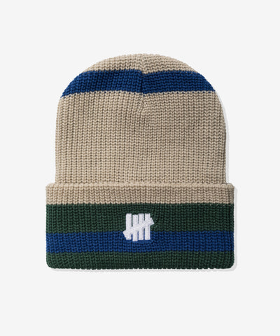 UNDEFEATED STRIPED ICON BEANIE