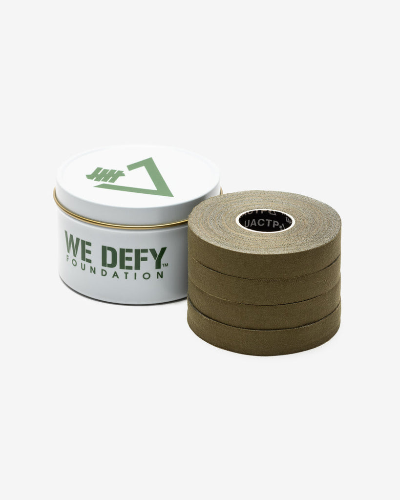 UACTP X MONKEY TAPE X WE DEFY ATHLETIC TAPE, 4-PACK TIN