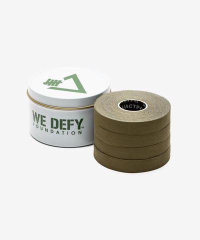 UACTP X MONKEY TAPE X WE DEFY ATHLETIC TAPE, 4-PACK TIN