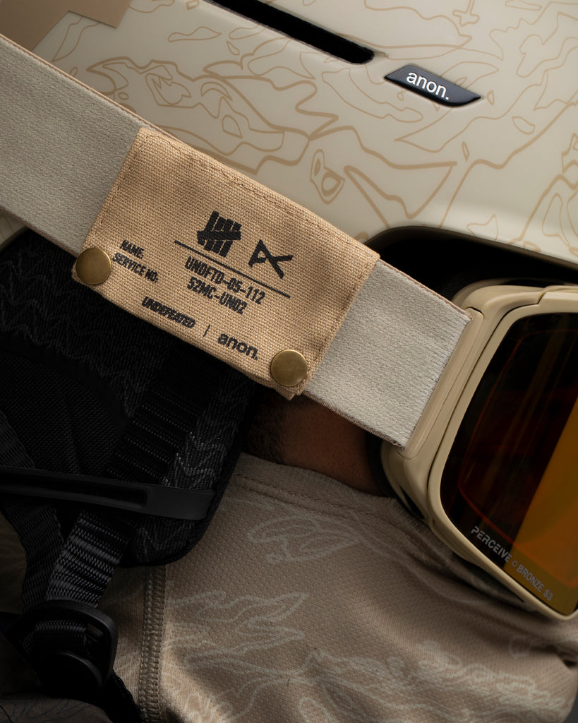 UNDEFEATED X BURTON M4 GOGGLES RG