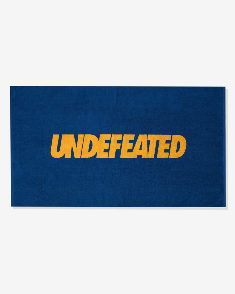 UNDEFEATED LOGO BEACH TOWEL
