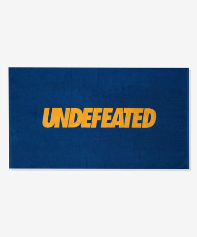UNDEFEATED LOGO BEACH TOWEL