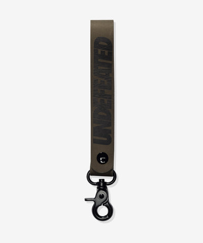 UNDEFEATED LOGO STRAP KEYCHAIN