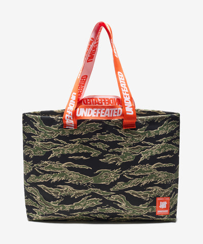 UNDEFEATED TIGER CAMO TOTE BAG