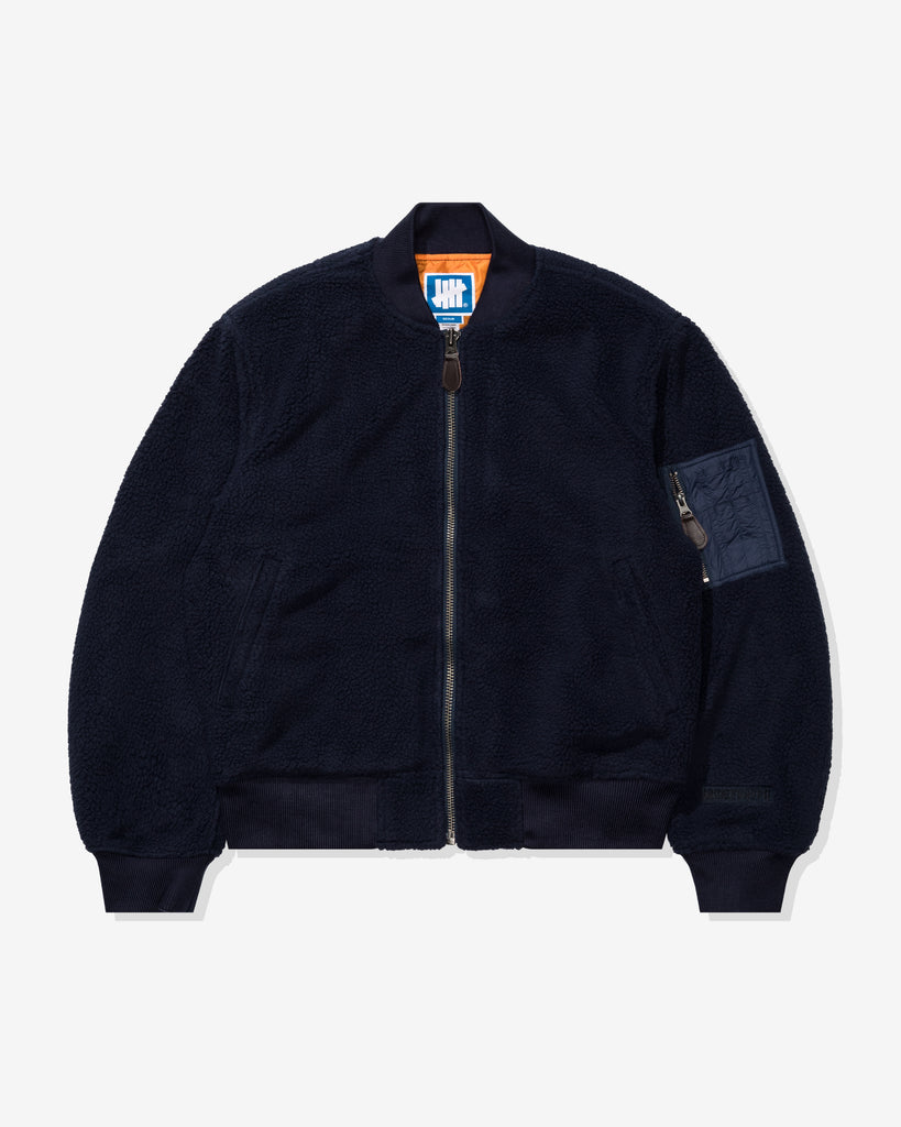 UNDEFEATED POLAR FLEECE MA-1 JACKET
