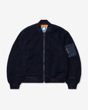 UNDEFEATED POLAR FLEECE MA-1 JACKET