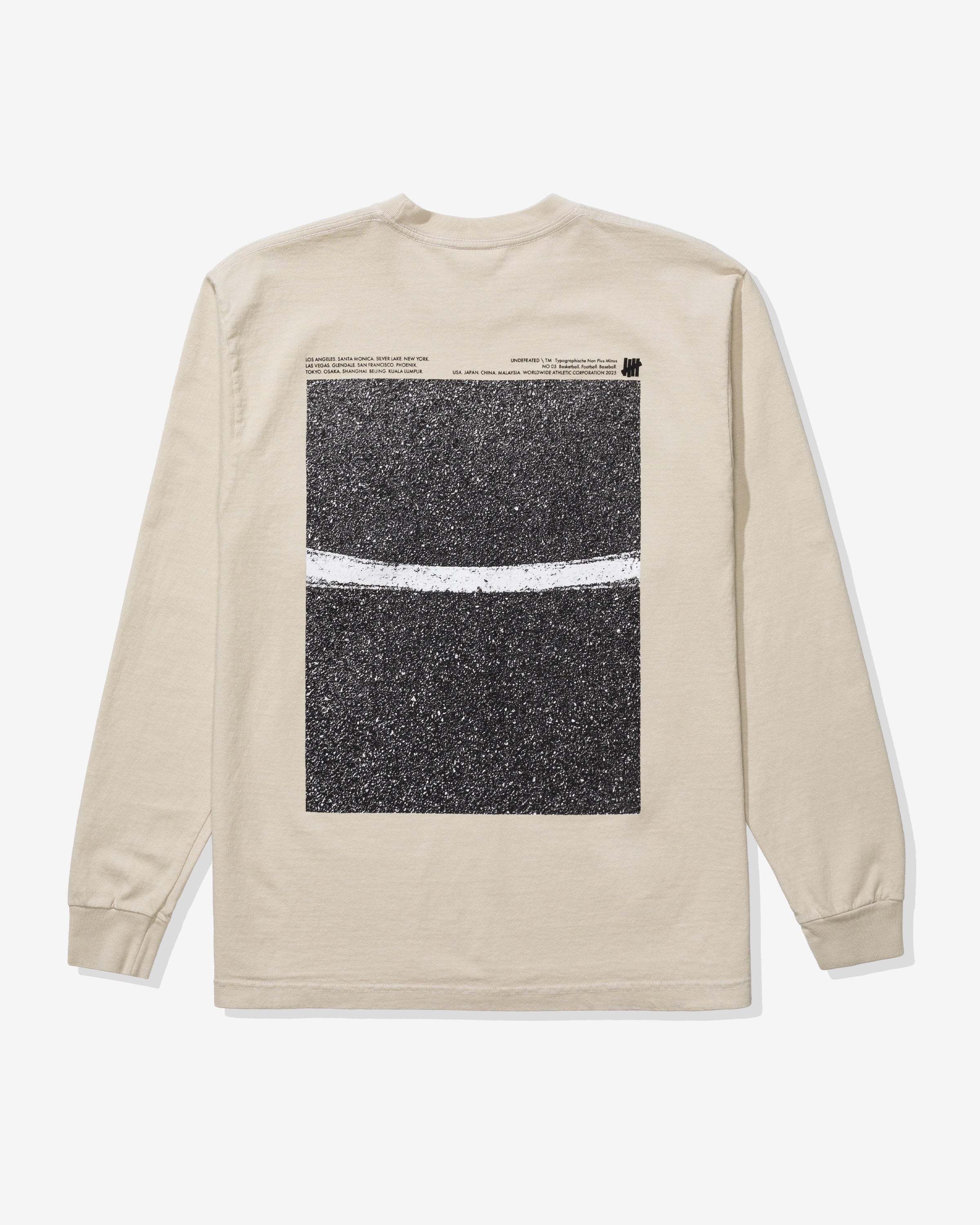 UNDEFEATED BLACKTOP L/S TEE – UNDEFEATED JAPAN