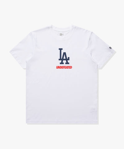 UNDEFEATED x NE x DODGERS STACKED LOGO S/S TEE