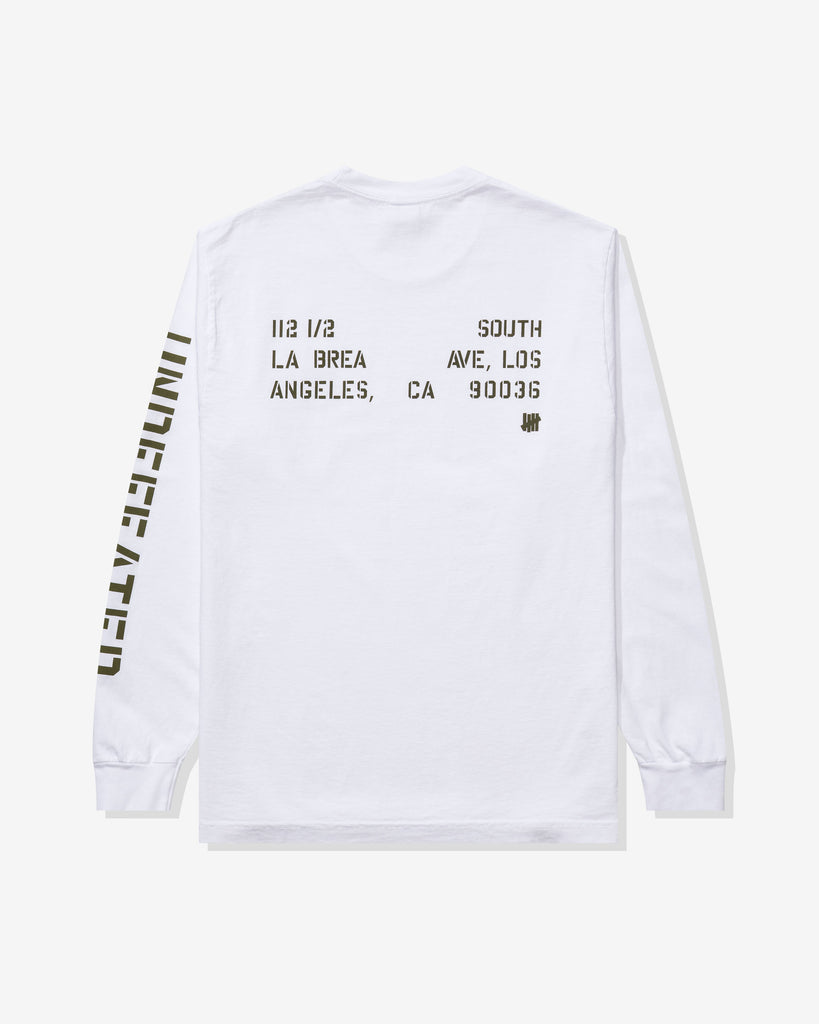 UNDEFEATED STENCIL L/S TEE