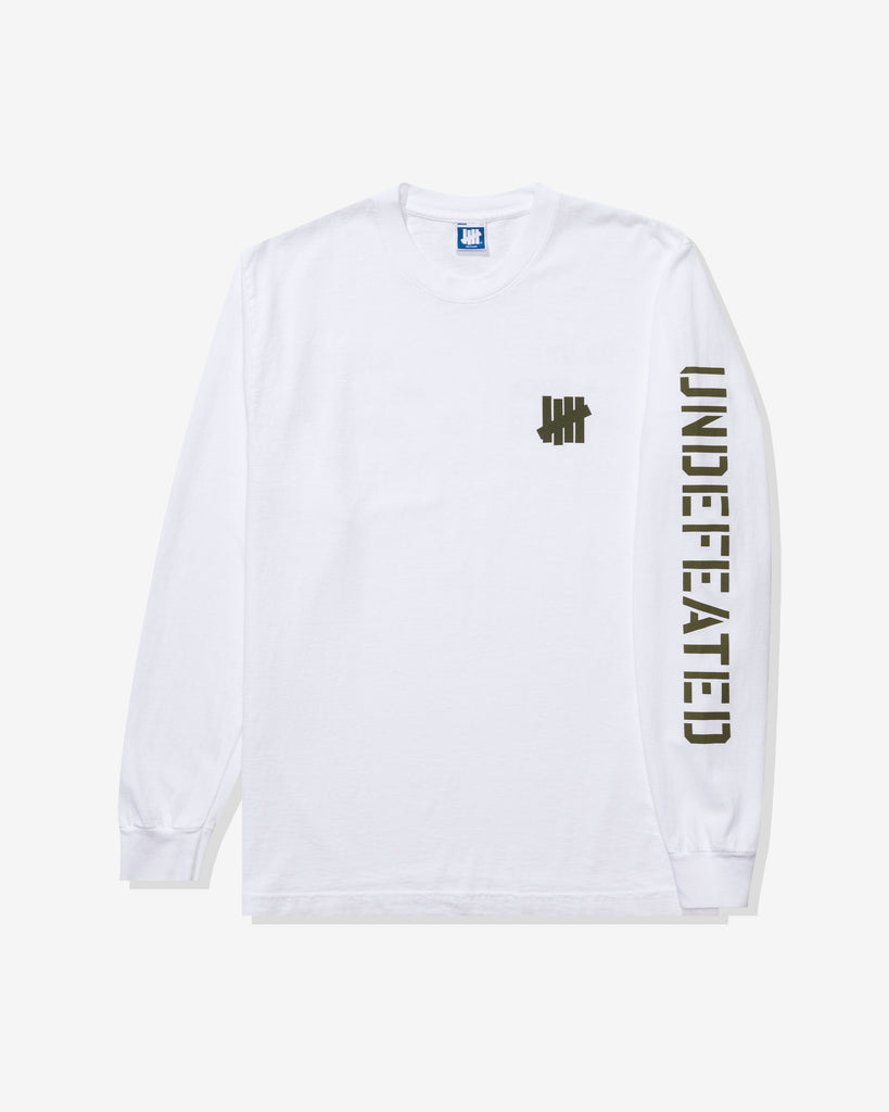 Undefeated Log UNDEFEATED STENCIL L/S TEE – UNDEFEATED JAPAN