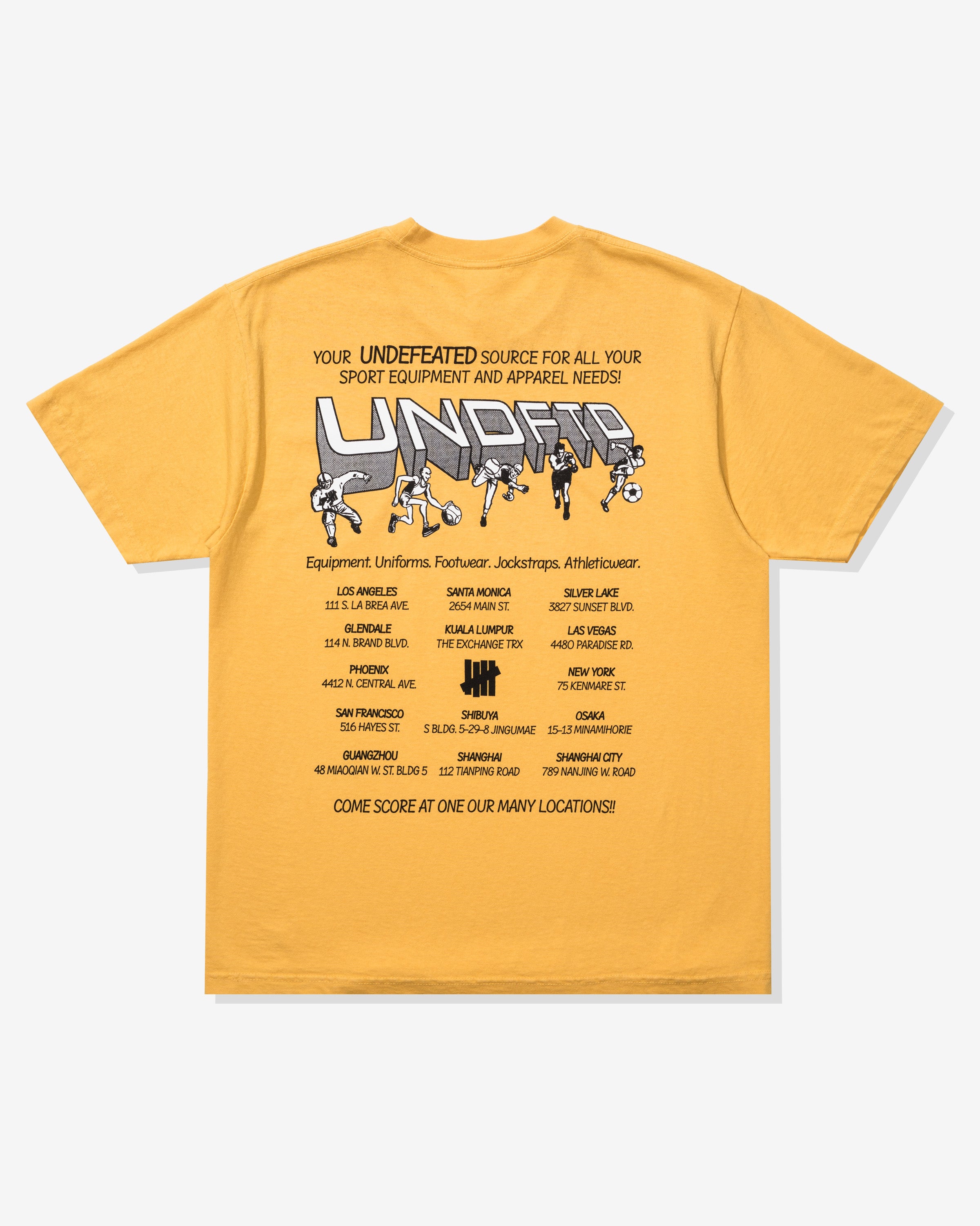 Undefeated Log UNDEFEATED TEAM STORE S/S TEE – UNDEFEATED JAPAN
