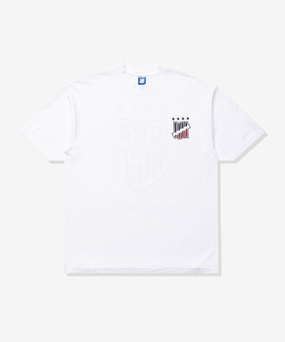 UNDEFEATED X USWNT S/S TEE  /  WHITE