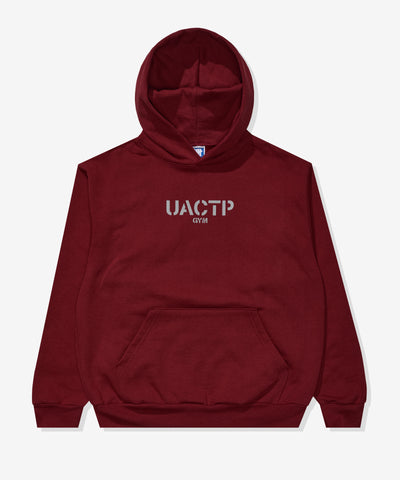 UACTP STENCIL GYM PULLOVER HOOD