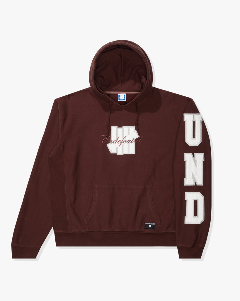 UNDEFEATED APPLIQUE PULLOVER HOOD