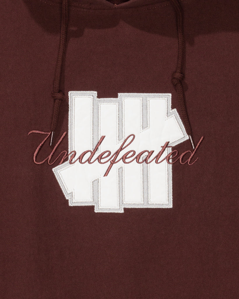 UNDEFEATED APPLIQUE PULLOVER HOOD