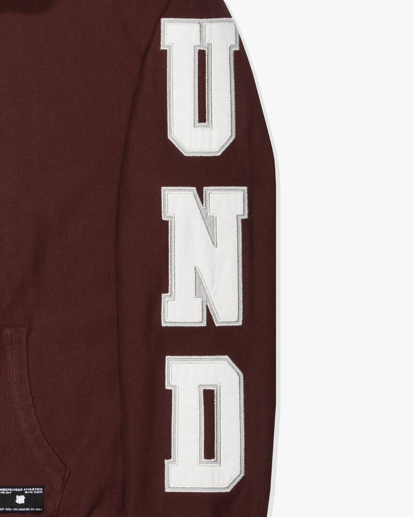 UNDEFEATED APPLIQUE PULLOVER HOOD