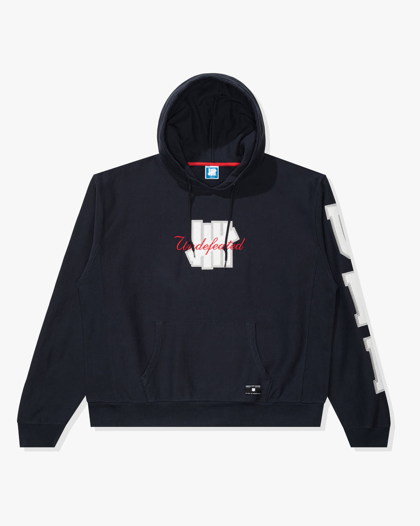 UNDEFEATED APPLIQUE PULLOVER HOOD