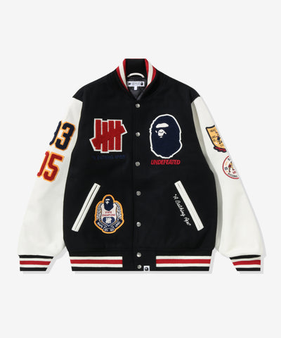 BAPE X UNDFTD VARSITY JACKET