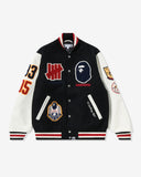 BAPE X UNDFTD VARSITY JACKET