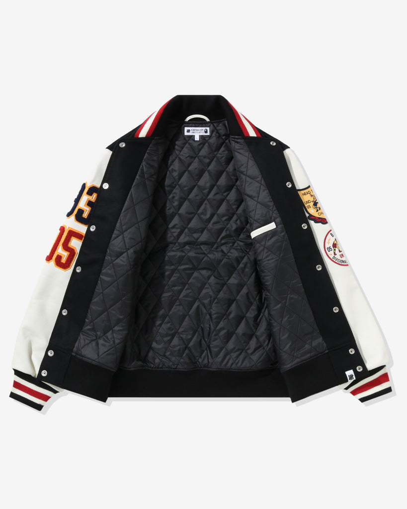 BAPE X UNDFTD VARSITY JACKET