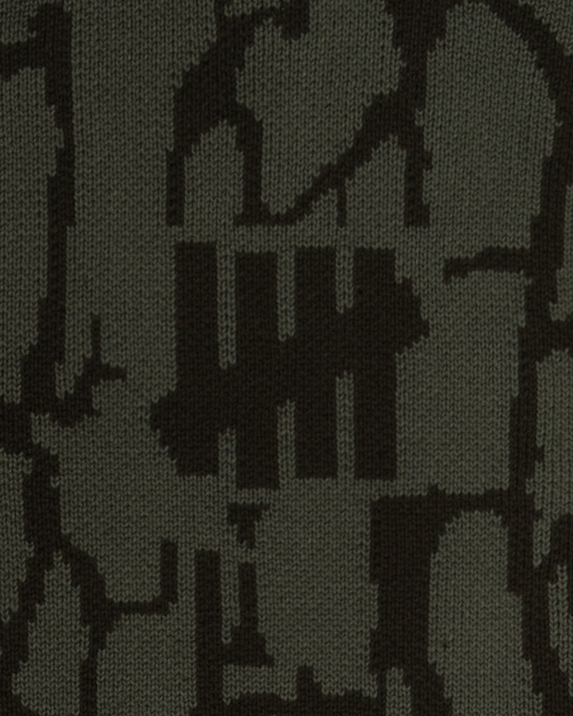 UNDEFEATED BARK CAMO SWEATER