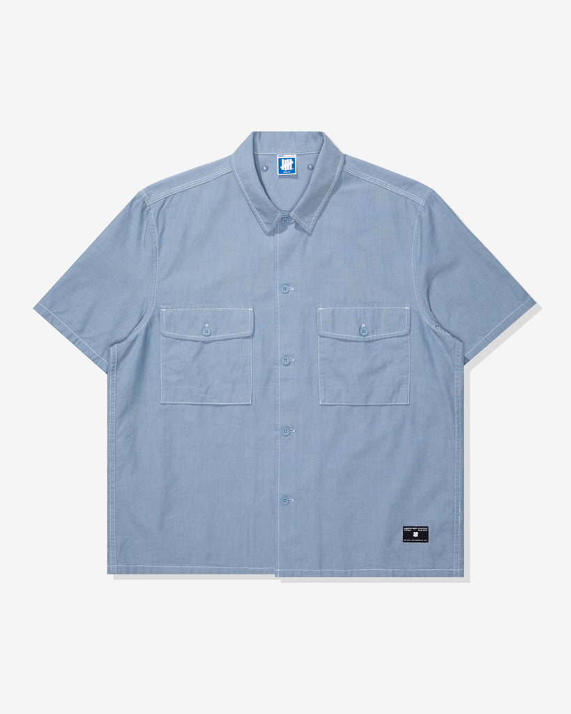 UNDEFEATED CHAMBRAY S/S SHIRT