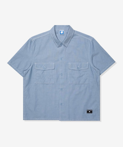 UNDEFEATED CHAMBRAY S/S SHIRT
