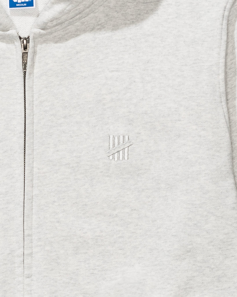 UNDEFEATED EMBROIDERED ZIP HOOD