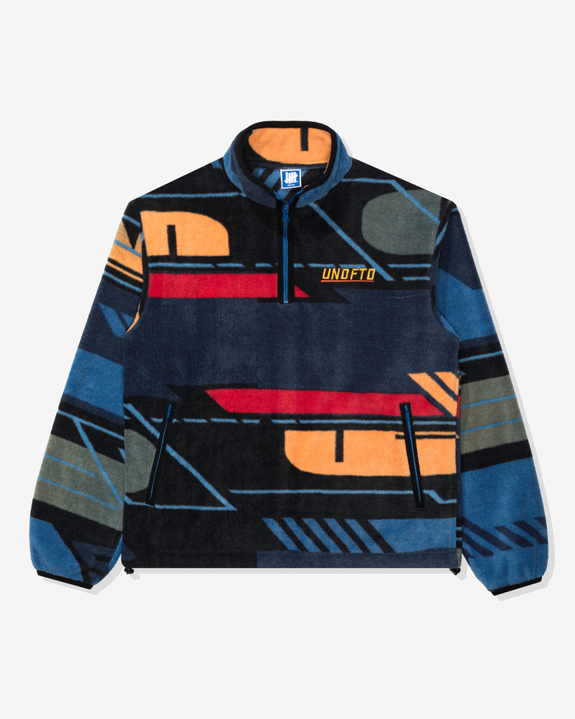 UNDEFEATED HALF ZIP POLAR FLEECE
