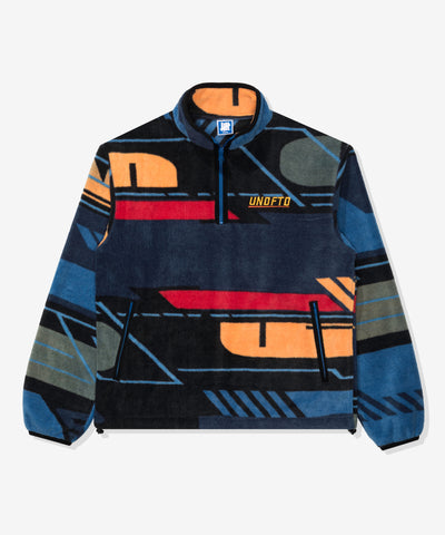 UNDEFEATED HALF ZIP POLAR FLEECE