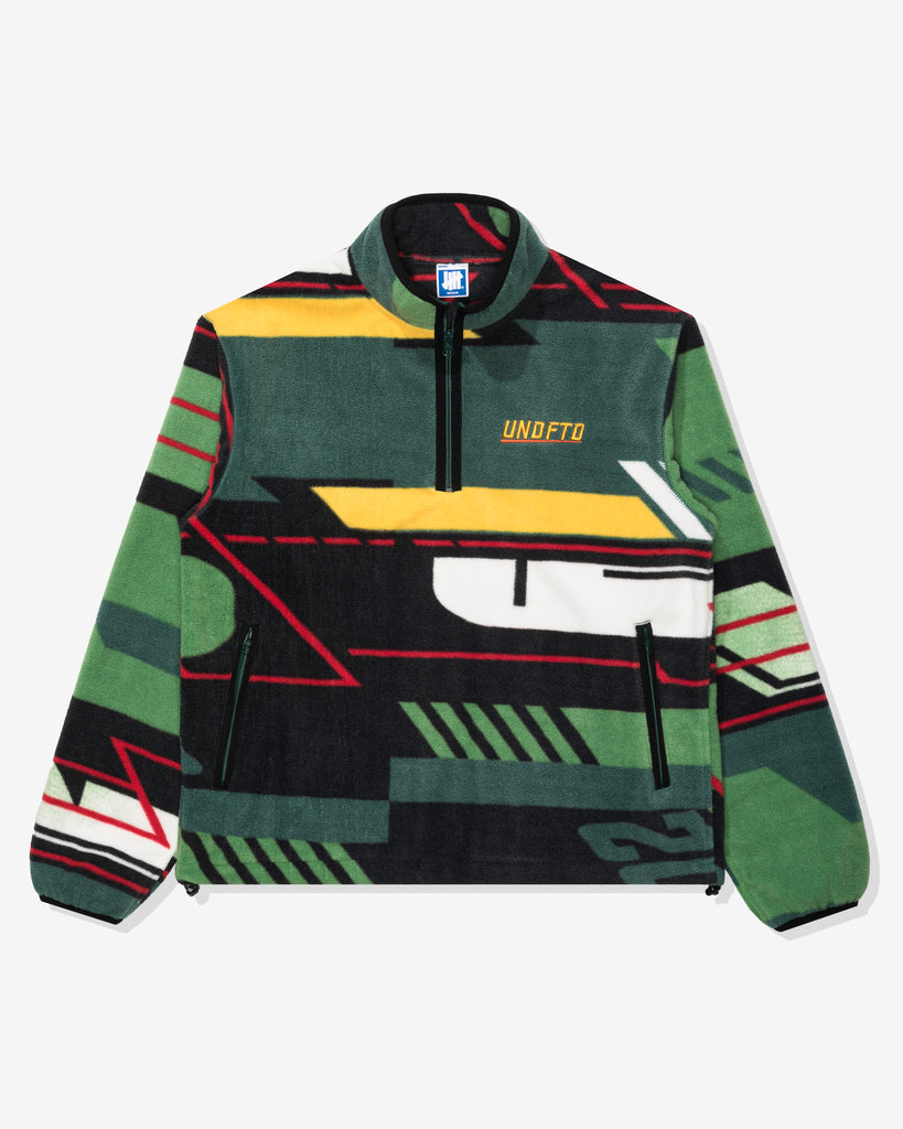 UNDEFEATED HALF ZIP POLAR FLEECE