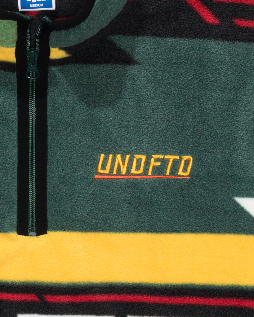 UNDEFEATED HALF ZIP POLAR FLEECE