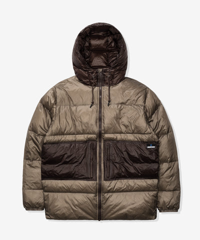 UNDEFEATED HOODED DOWN PUFFER JACKET