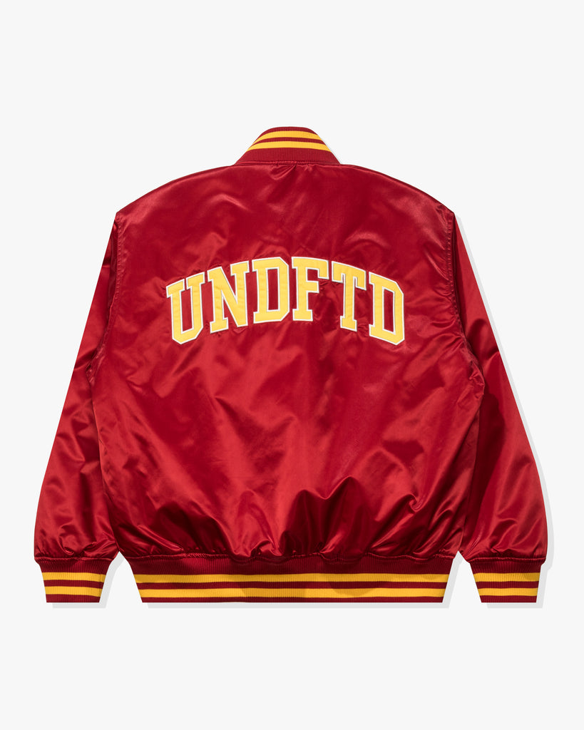 UNDEFEATED ICON SATIN VARSITY JACKET