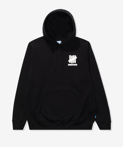 UNDEFEATED LOGO LOCKUP PULLOVER HOOD